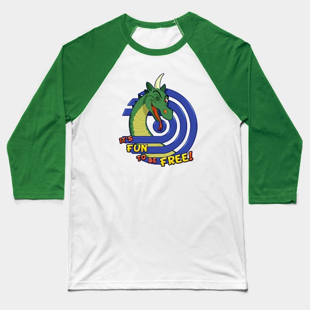 World Of Motion Baseball T-Shirt by AttractionsApparel